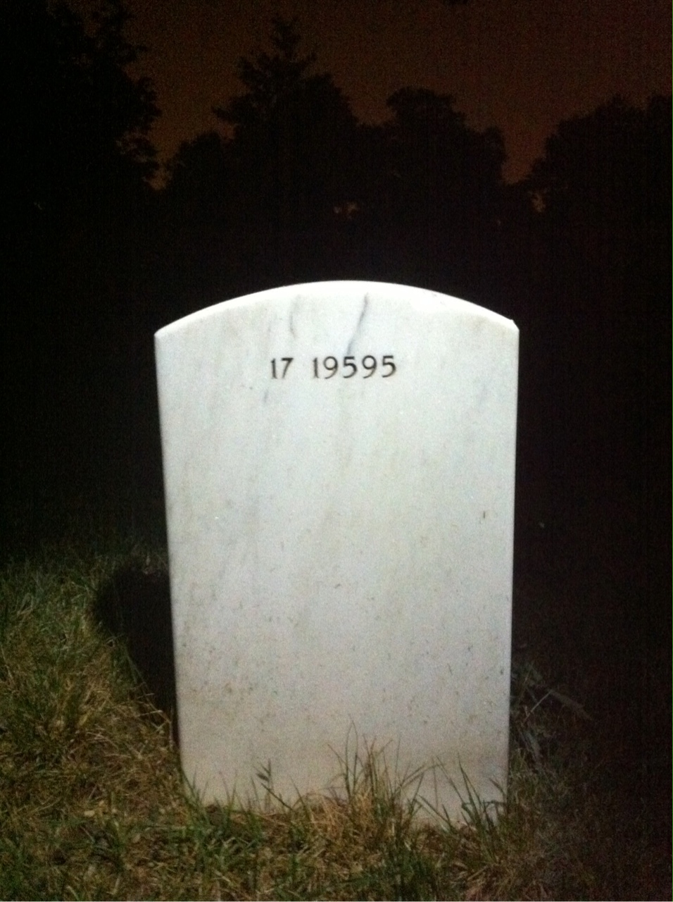 Headstone of Isaac Gause