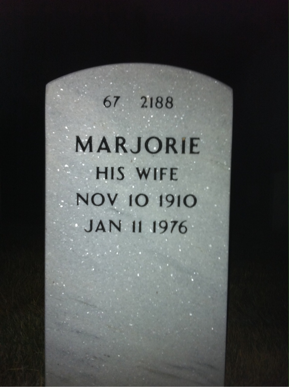 Back of headstone — Carl Kremsner