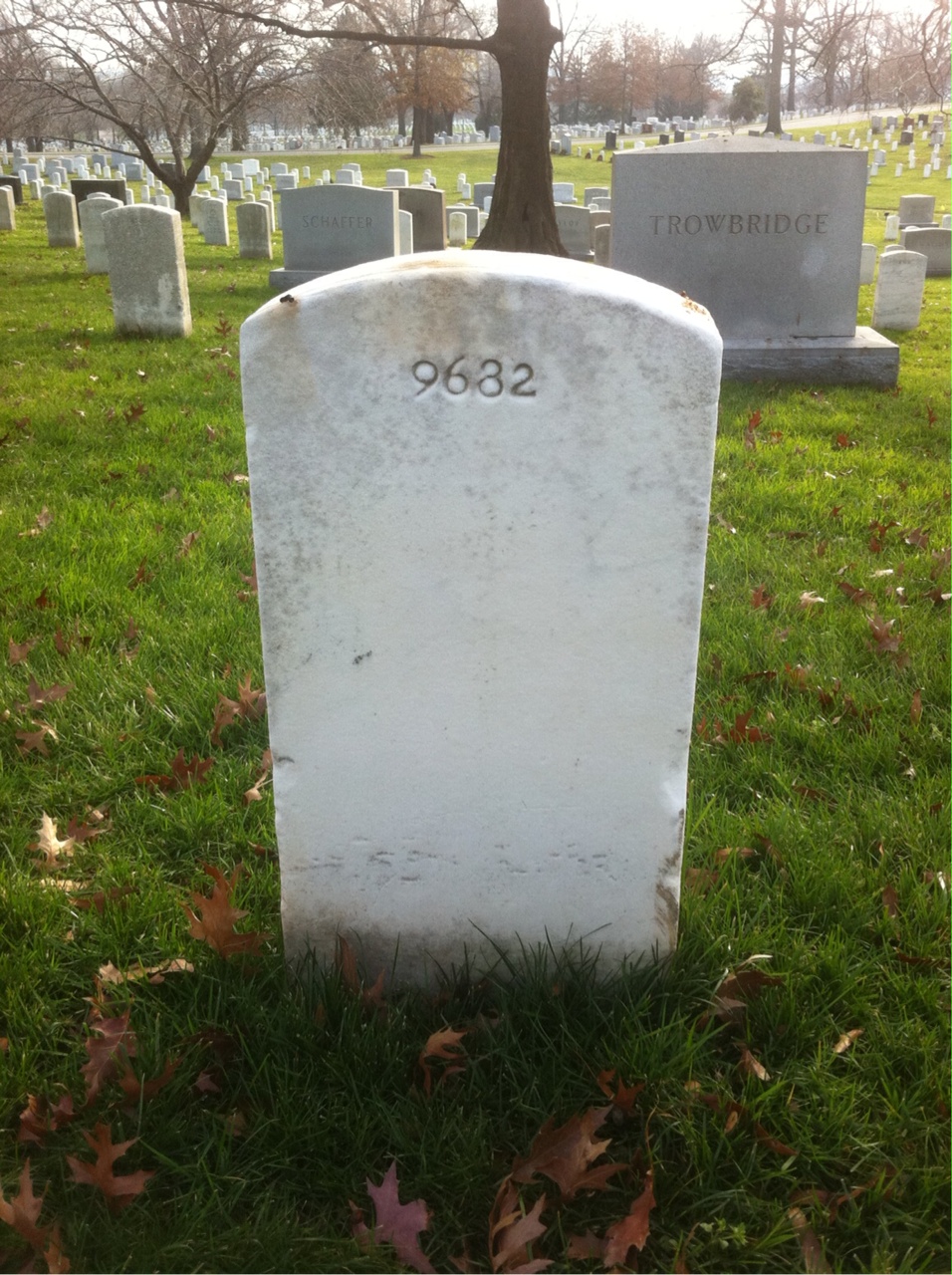 Back of headstone — Mildred Mcintyre
