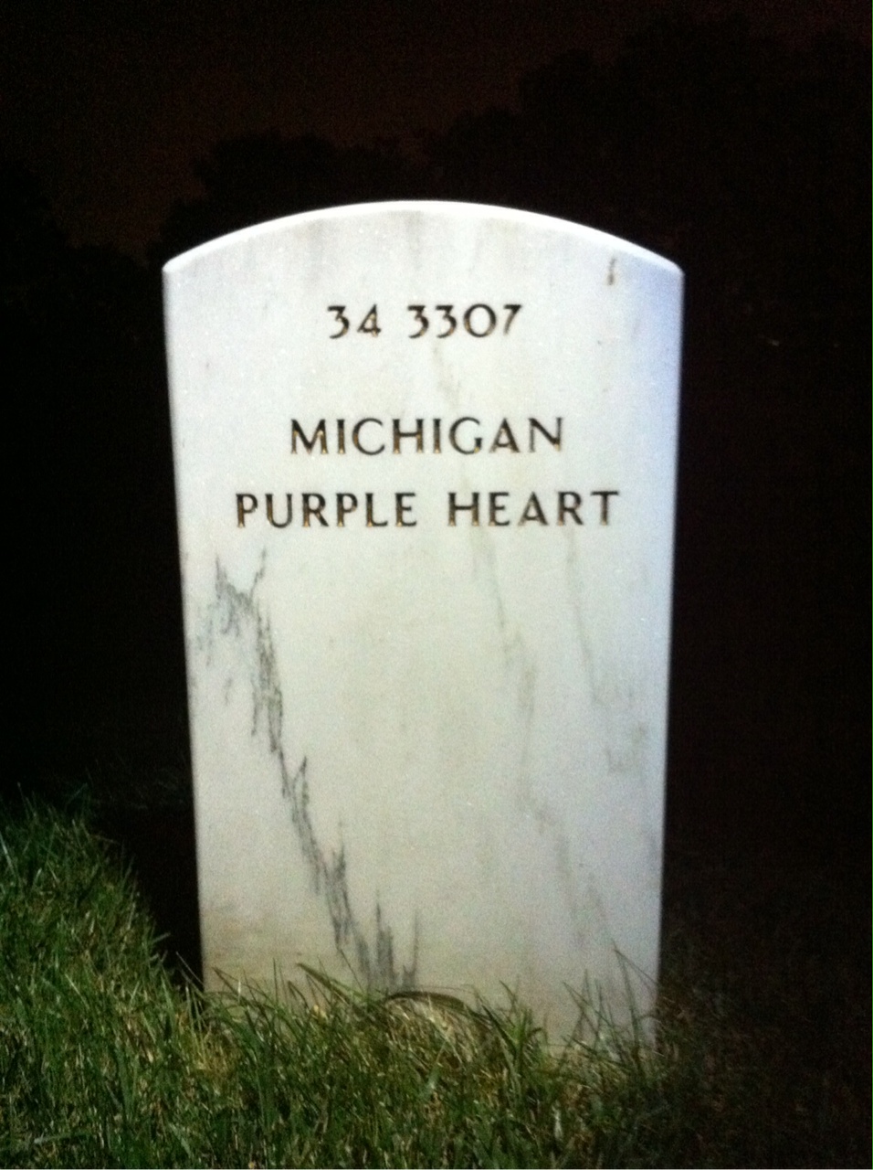 Headstone of Thomas Wilfred Wigle