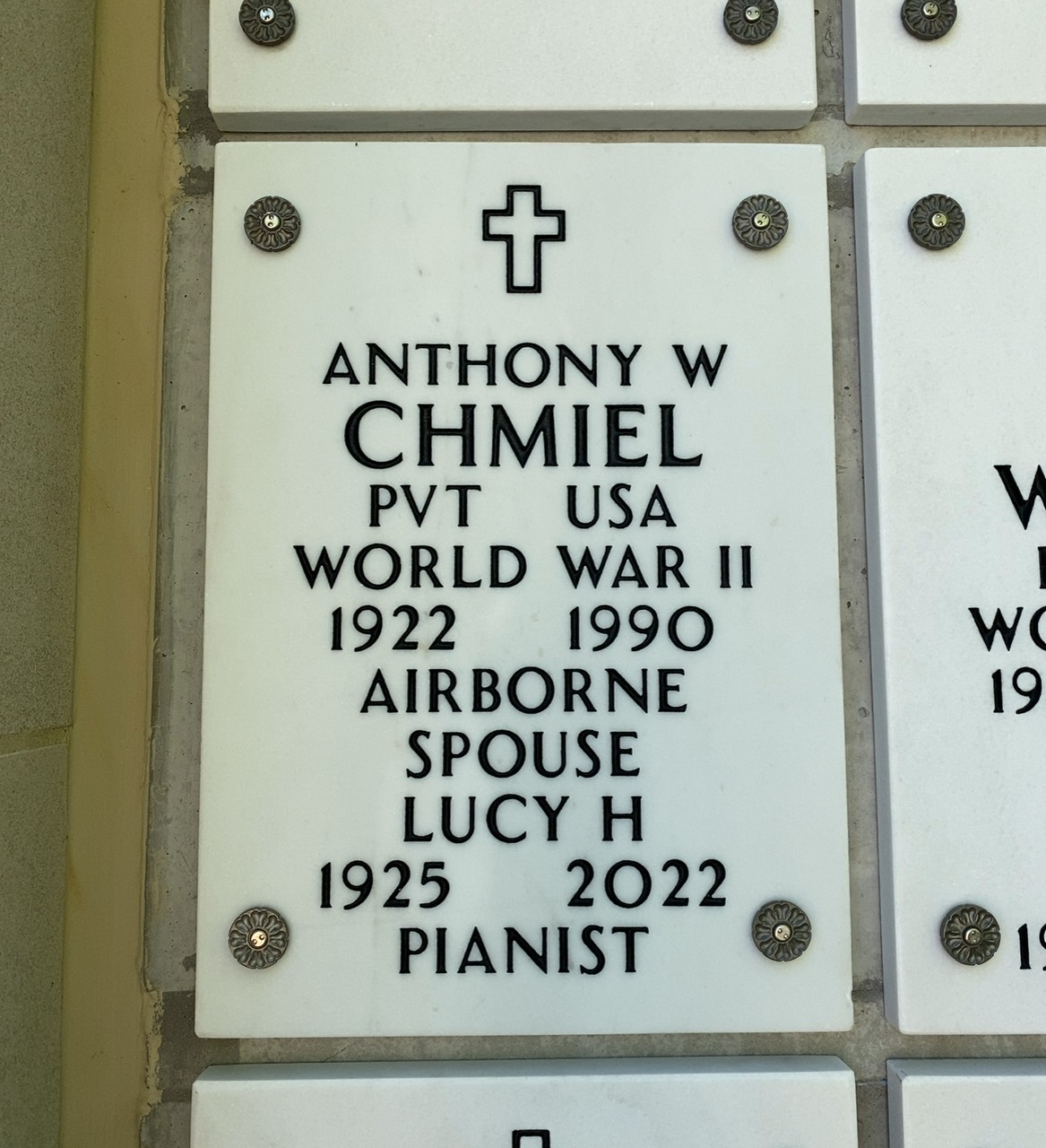 Anthony W Chmiel
