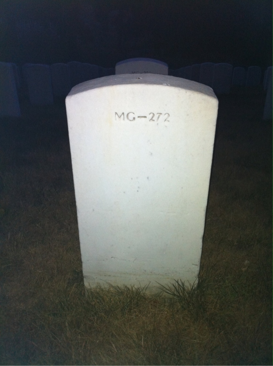 Back of headstone — Wilson Crawford Rook