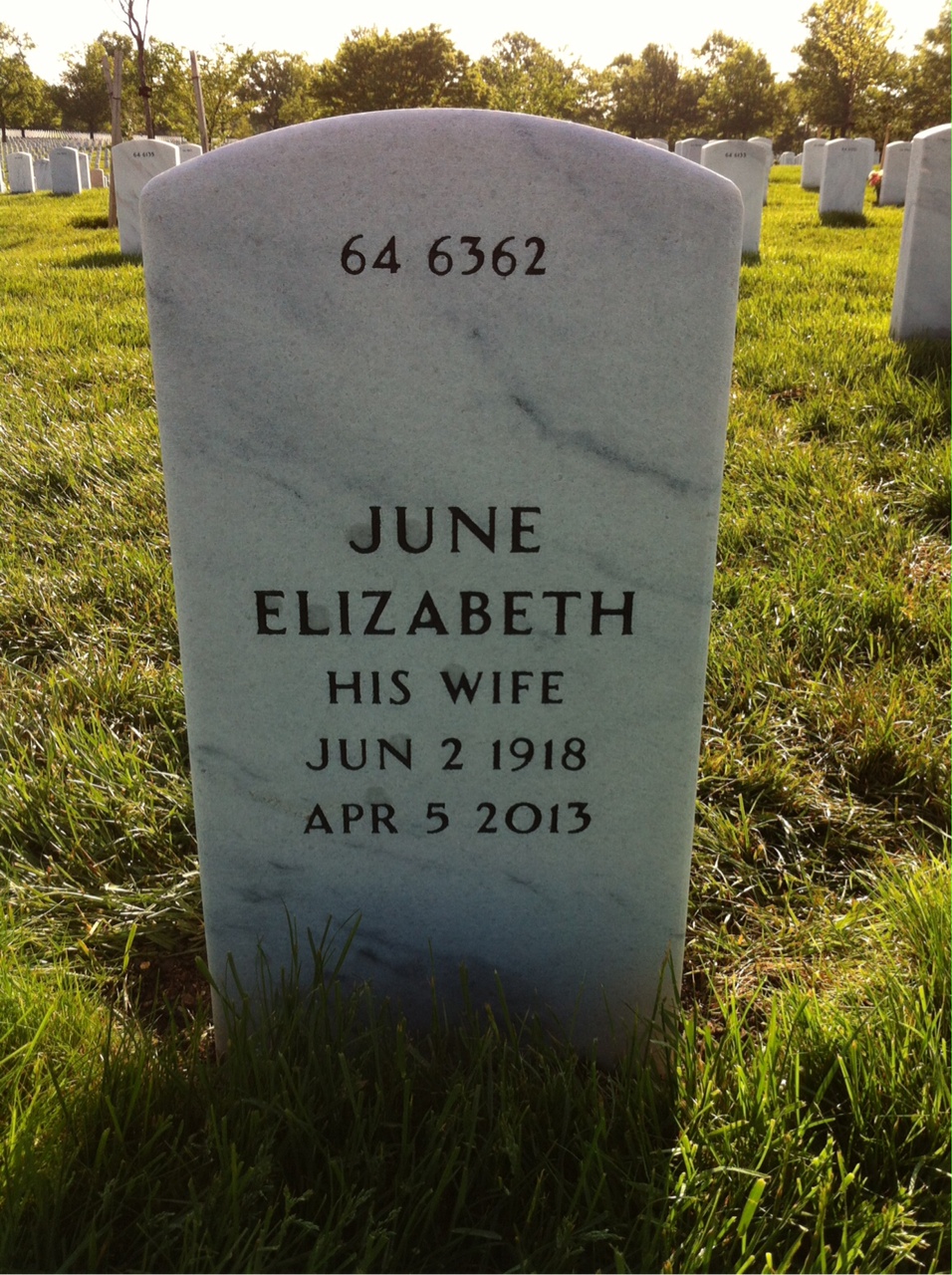 Back of headstone — Paul Murdock