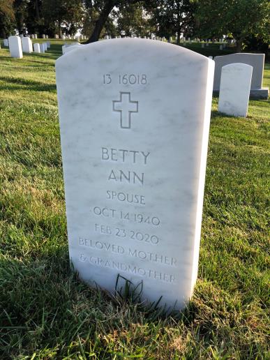 Back of headstone — Walter Lundy