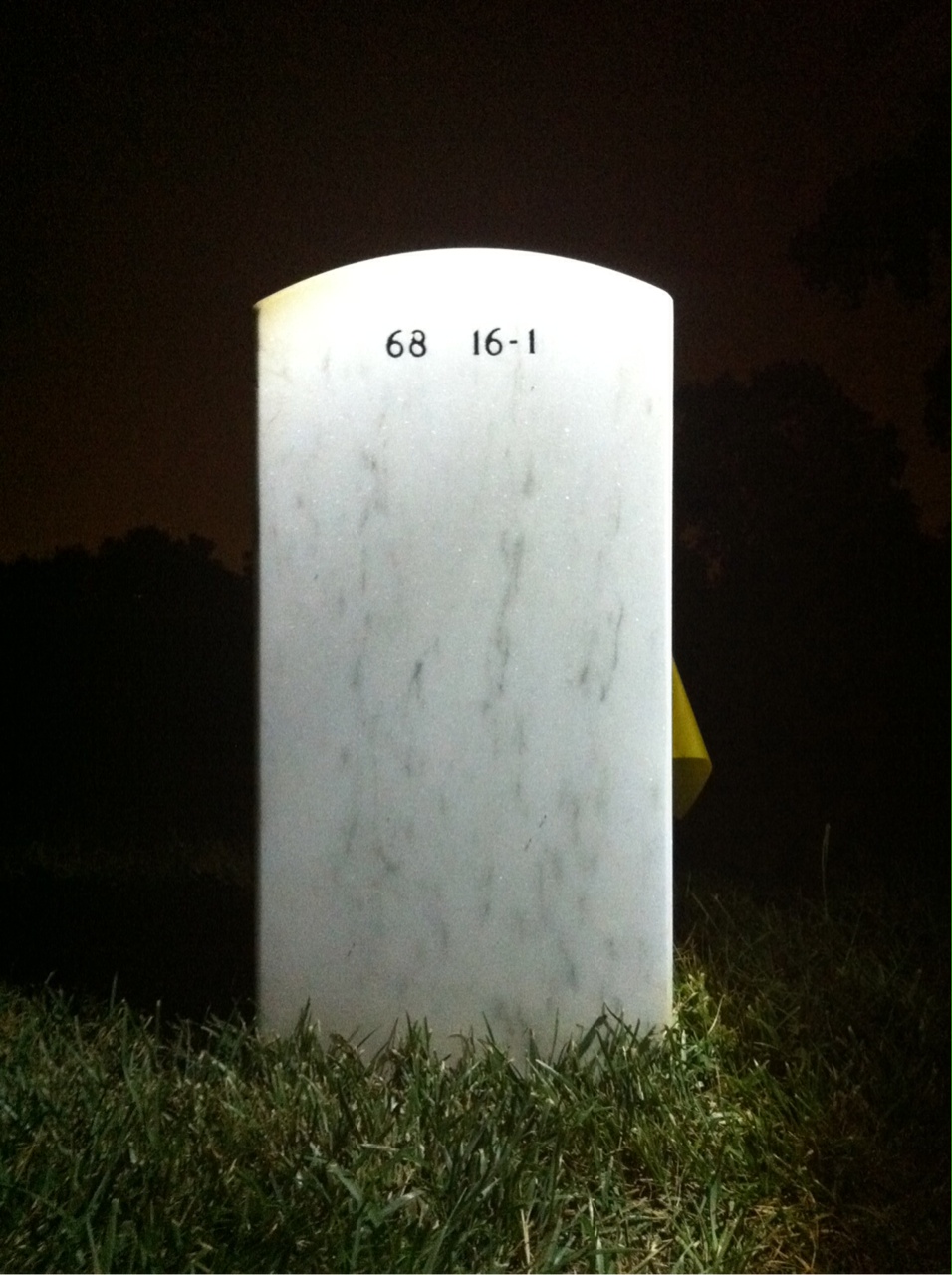 Back of headstone — Robert Stokes