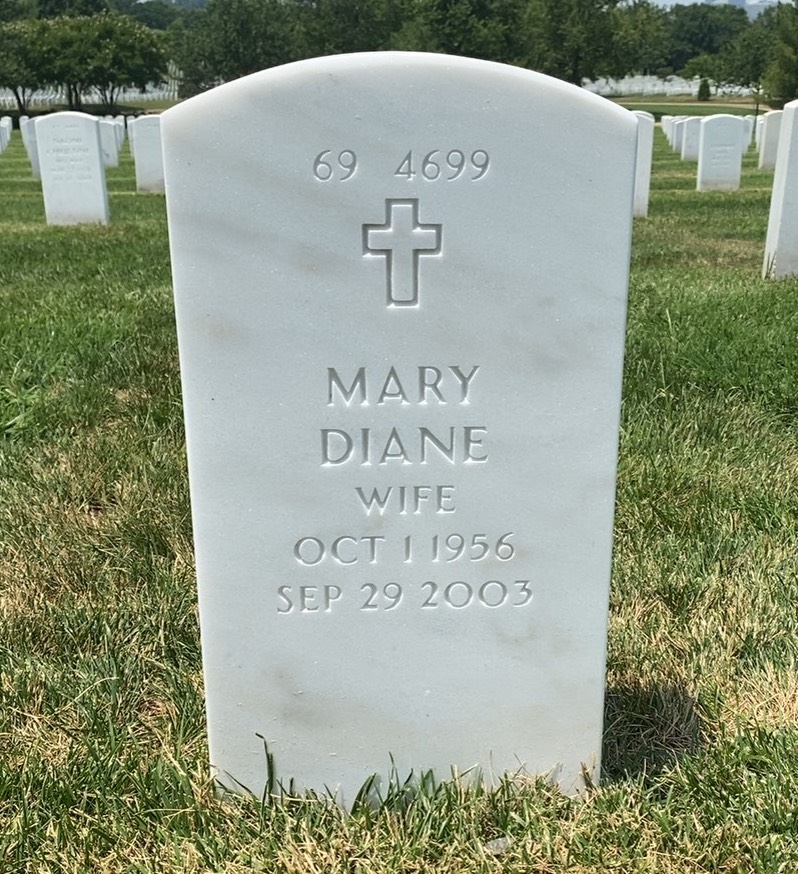 Back of headstone — Robert Trempe