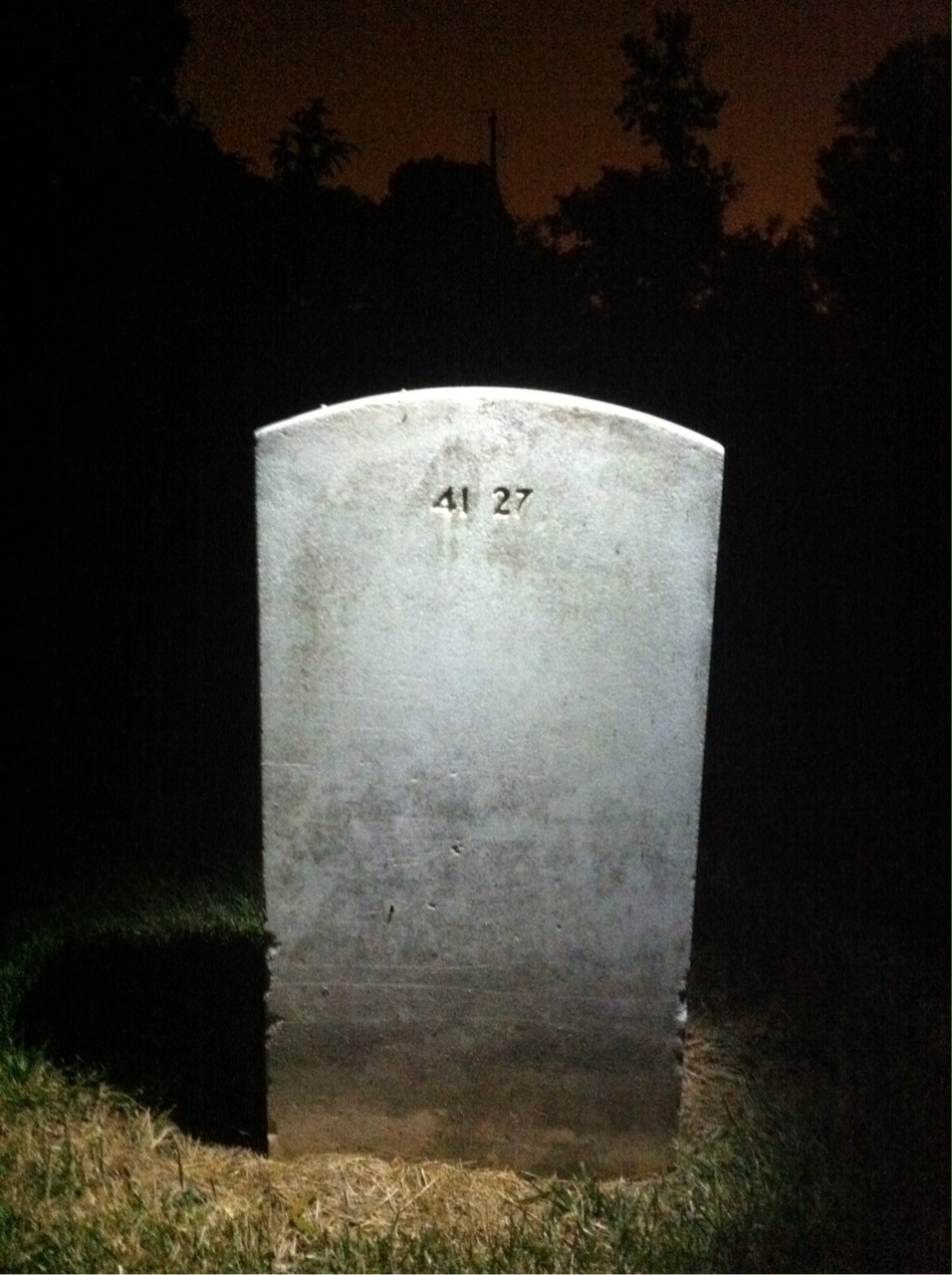 Back of headstone — Nicholas Bielen