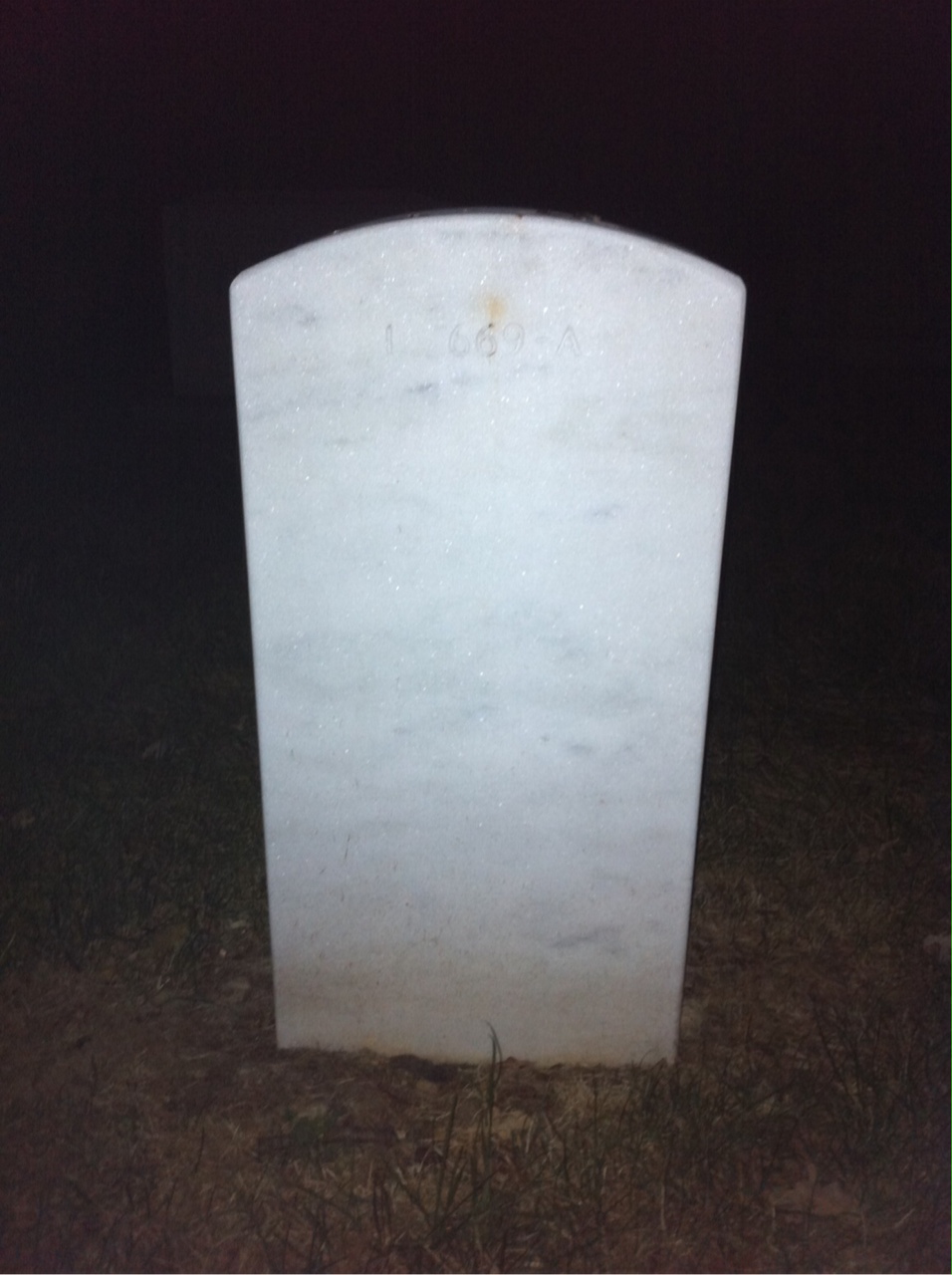 Back of headstone — Dorothy Becker