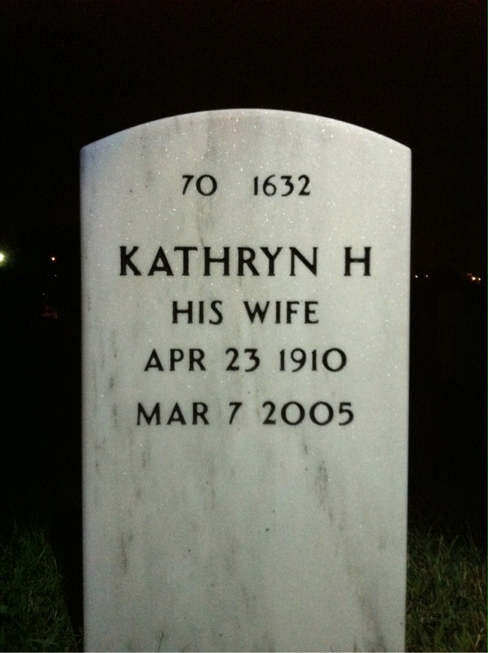 Back of headstone — Joseph Soler
