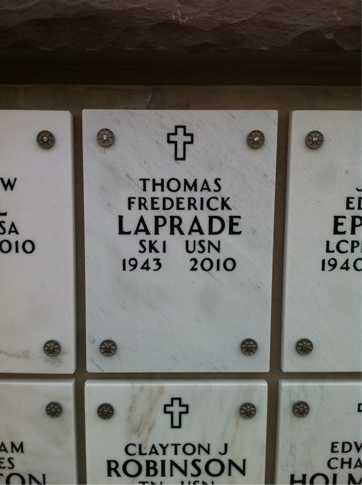 Thomas F Laprade