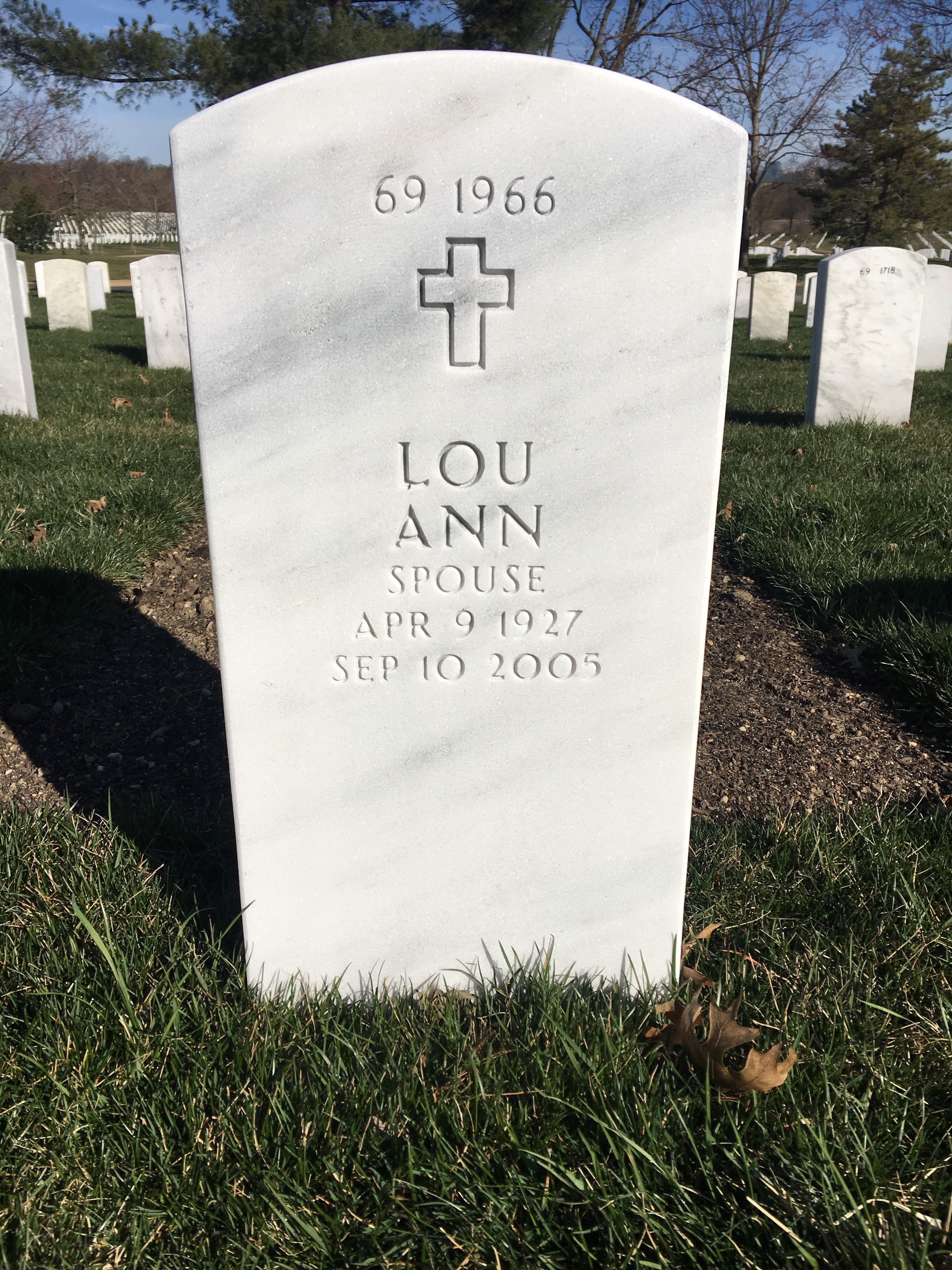 Back of headstone — James Driscoll