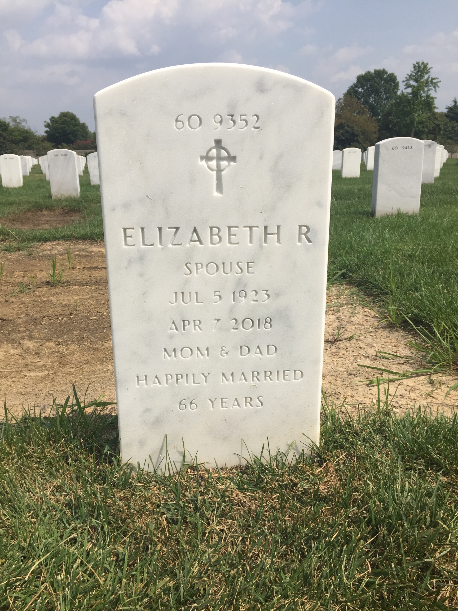 Back of headstone — Paul Mayer