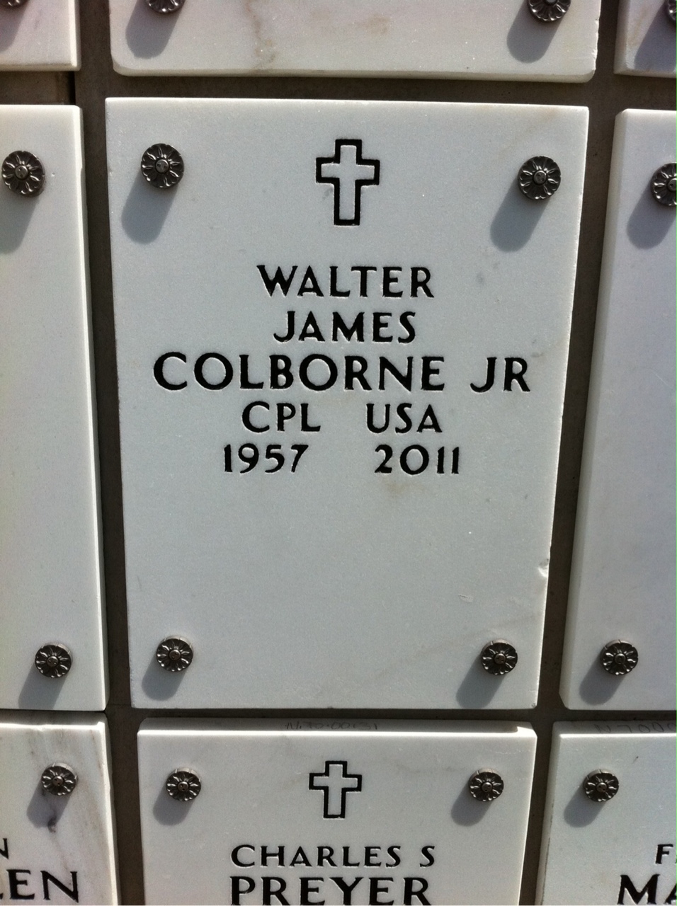 Walter James Colborne