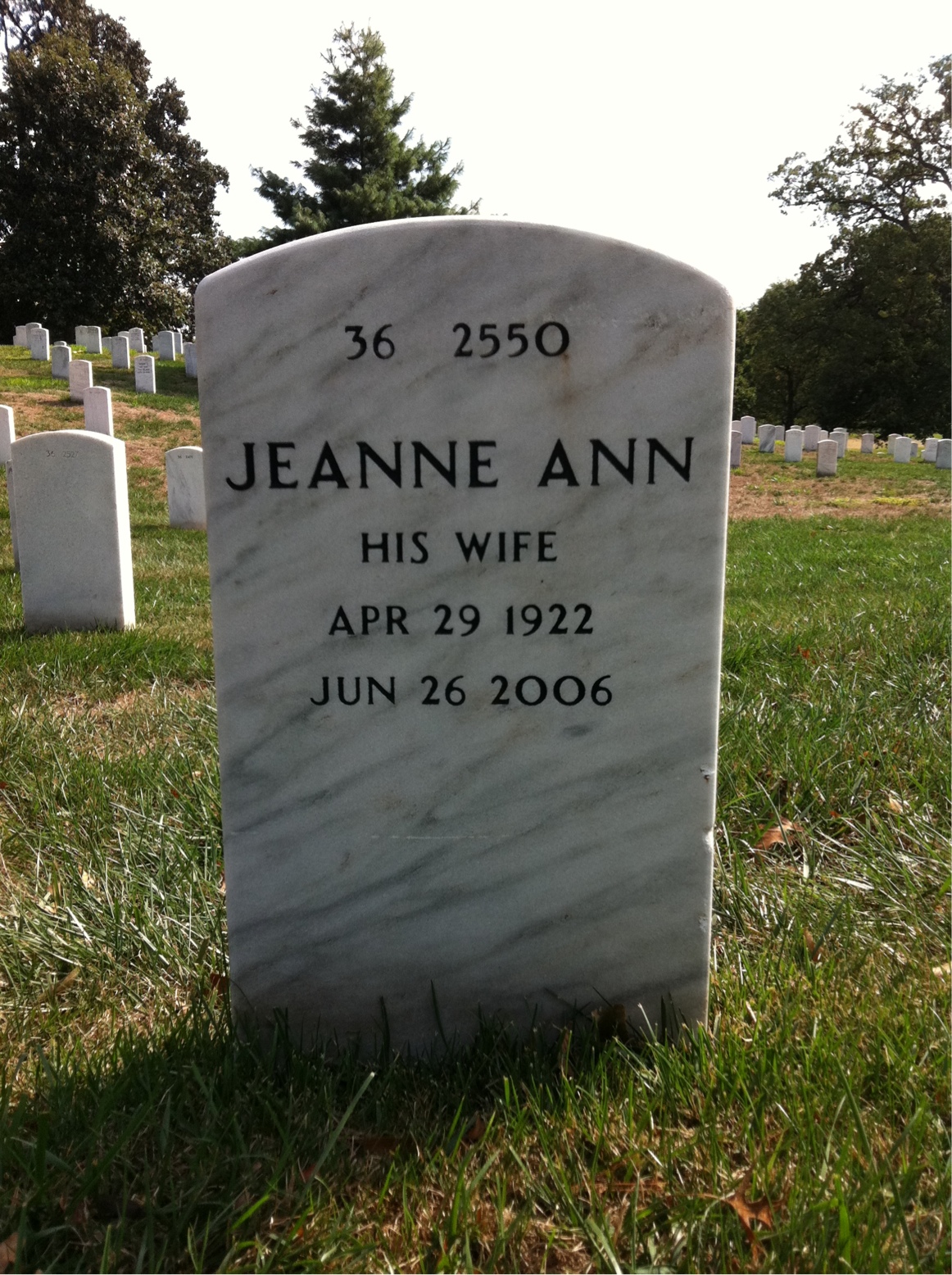 Back of headstone — Neil Seckinger