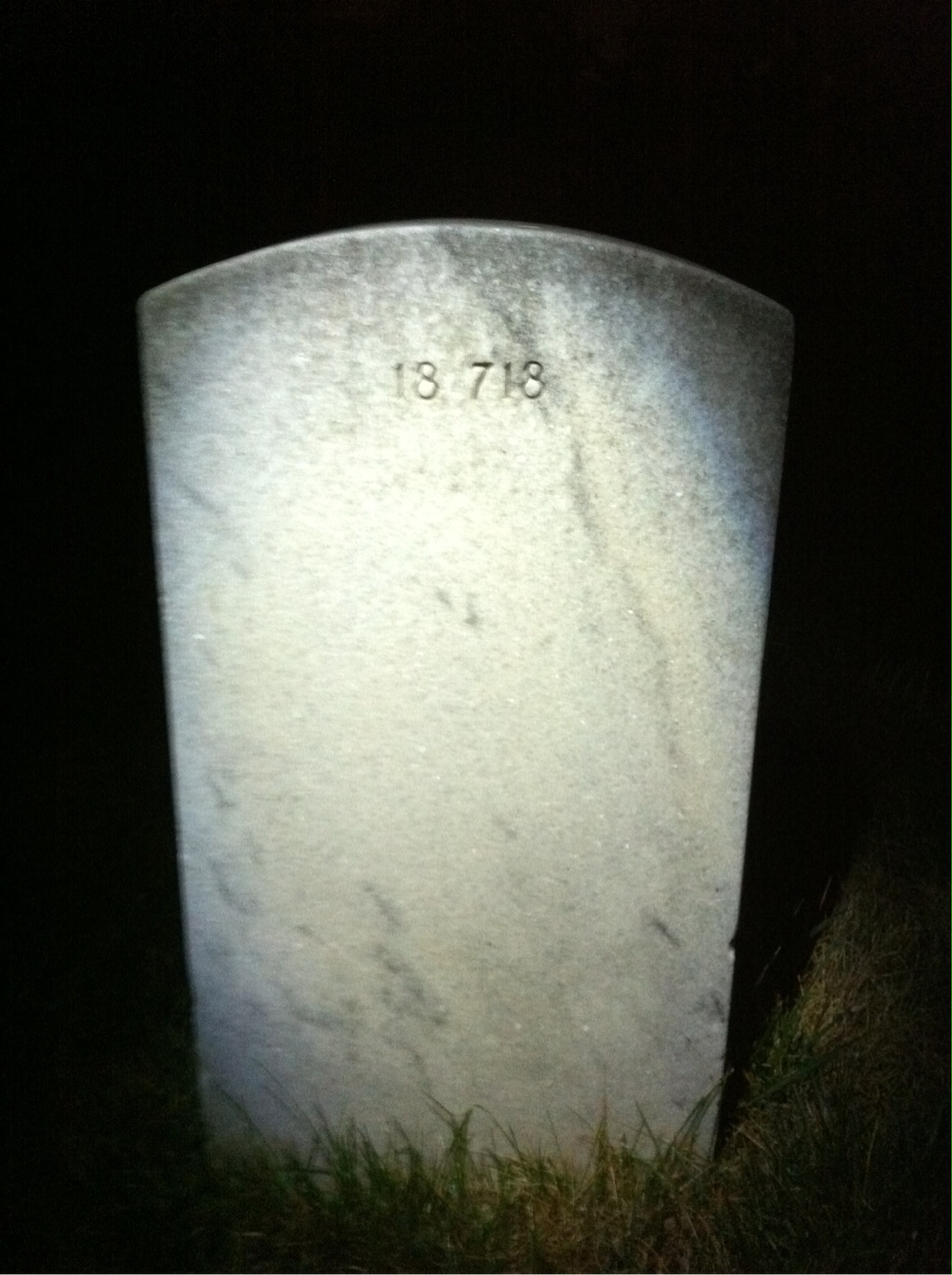 Back of headstone — Konstante Berestechki
