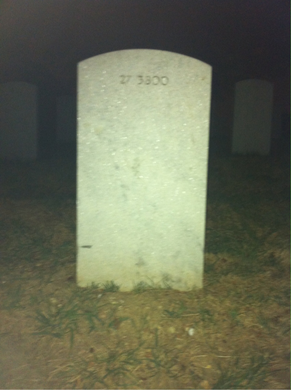 Back of headstone — Julia Ashton