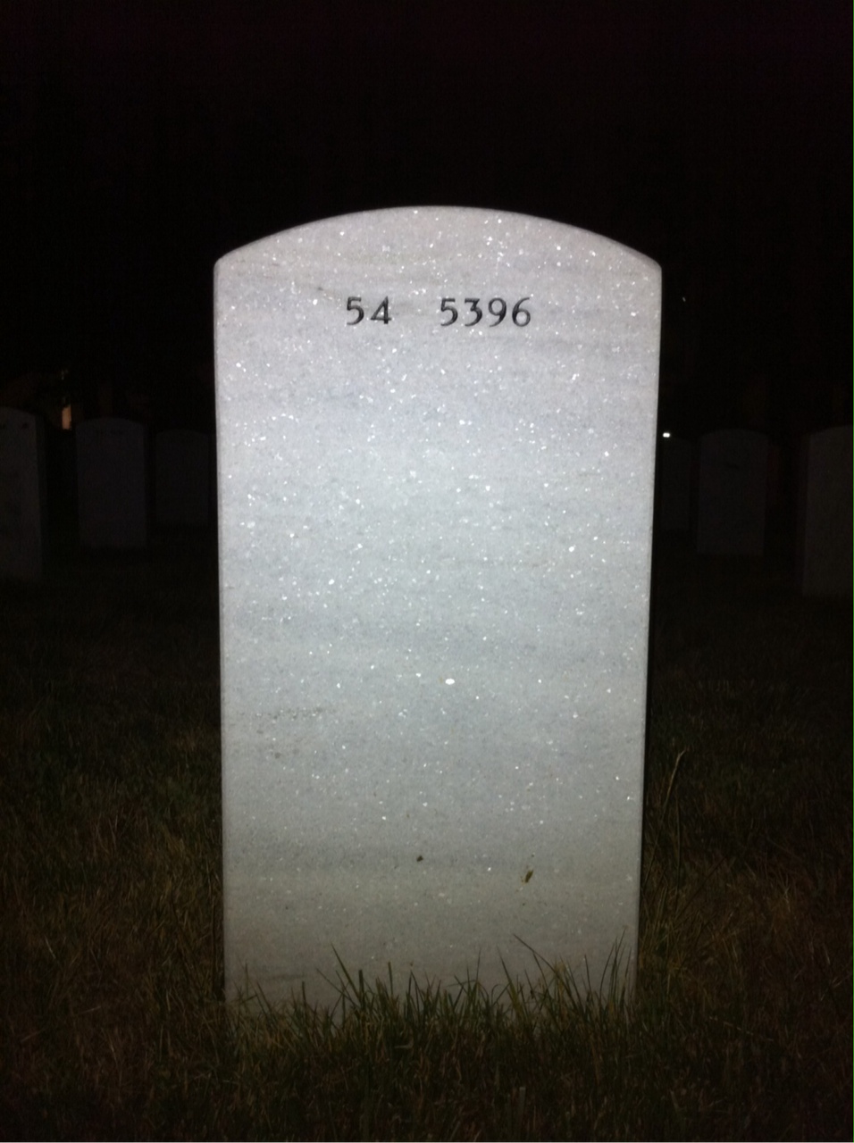 Back of headstone — Ernest Rickenbacker