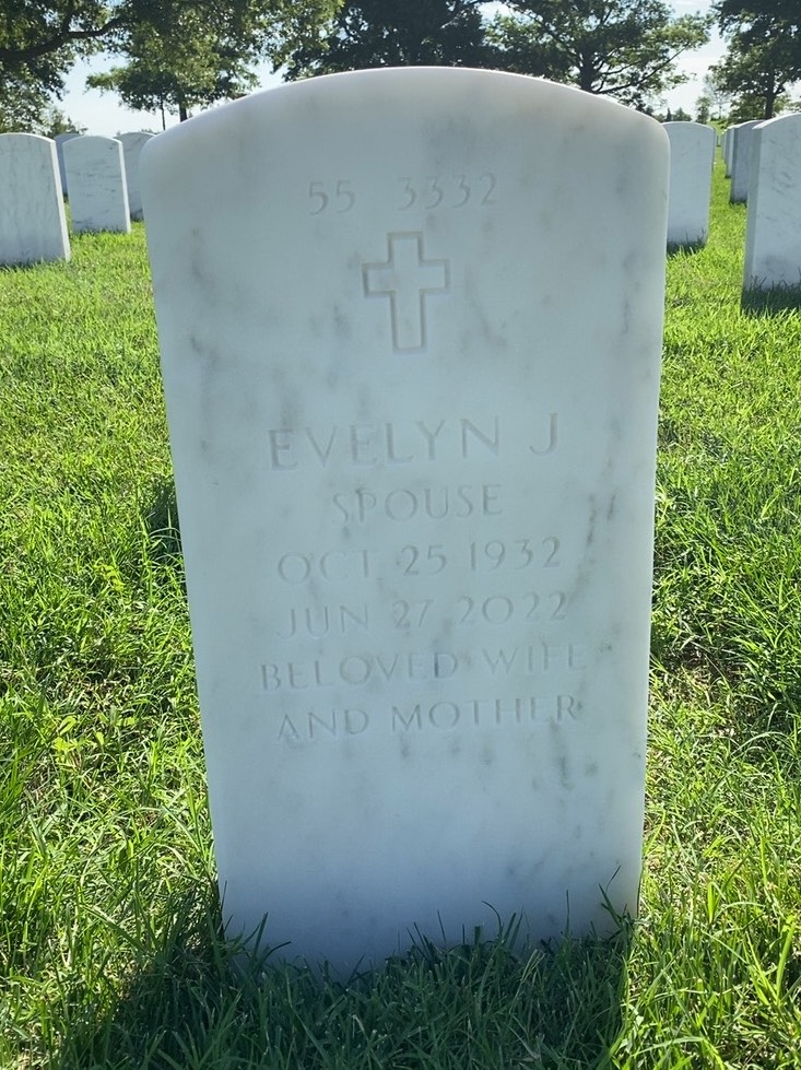 Back of headstone — Thomas Roger Kampsen