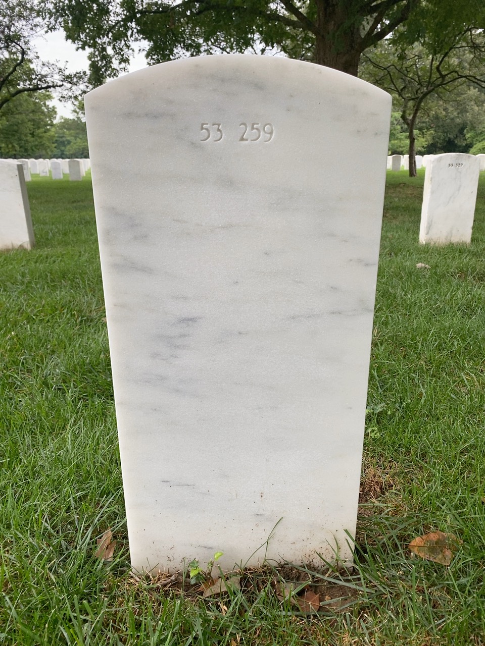 Back of headstone — Ernest Stewart