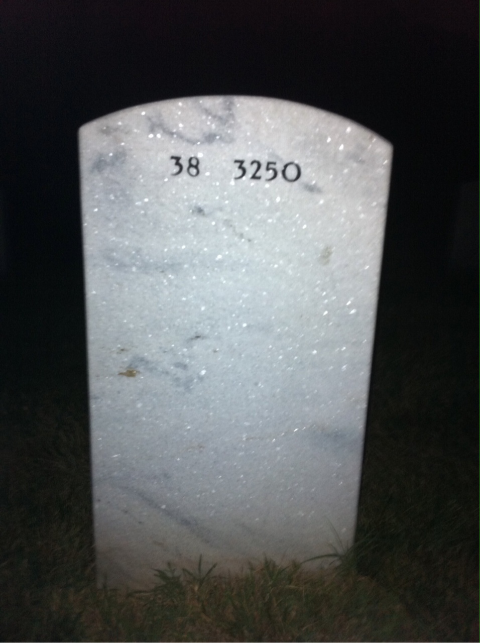 Back of headstone — Andrew Jolly
