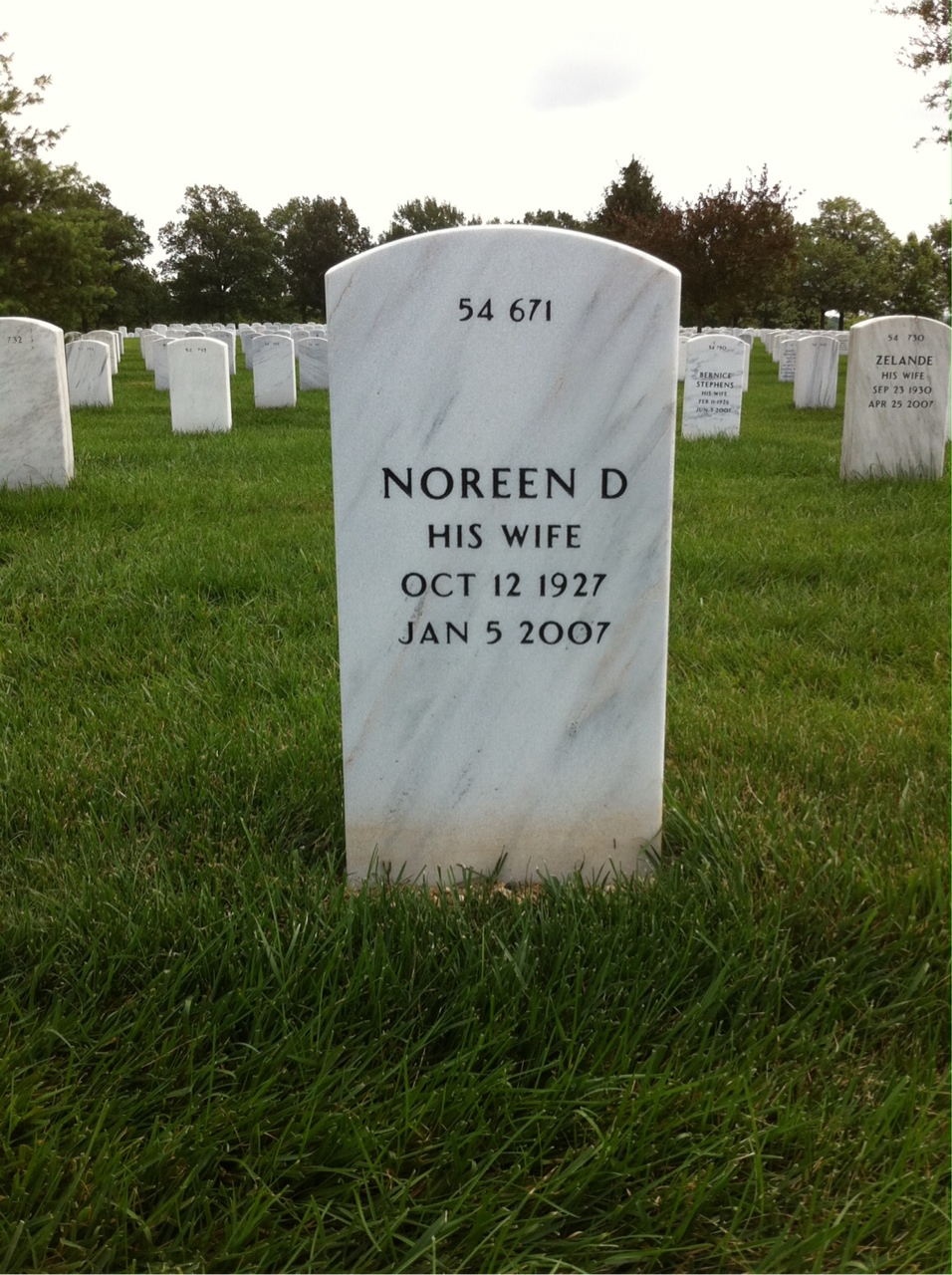 Back of headstone — Daniel Wardrop