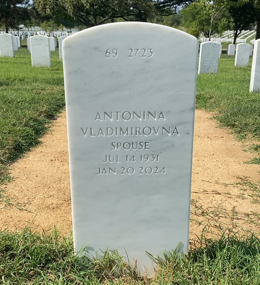 Back of headstone — Willard Sheldon