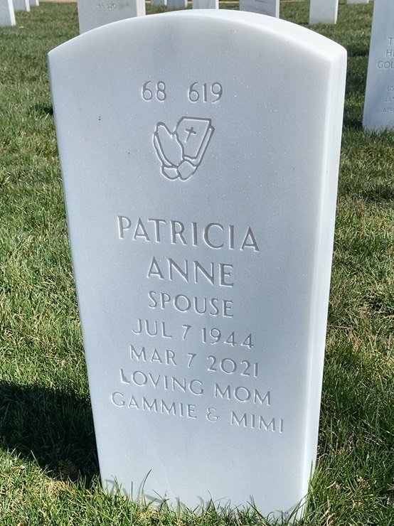 Back of headstone — Everett Crooks