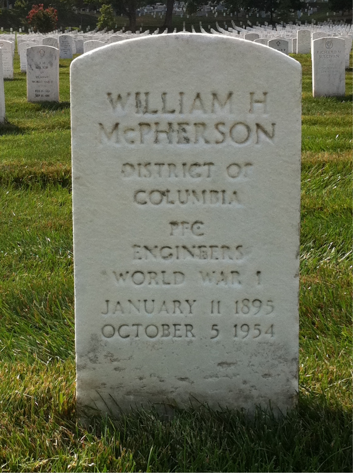William B Mcpherson