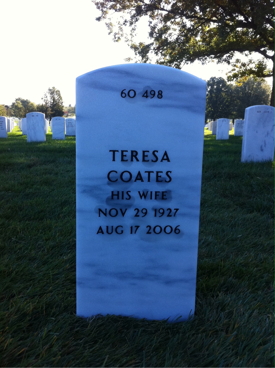 Back of headstone — Phillip Donahue