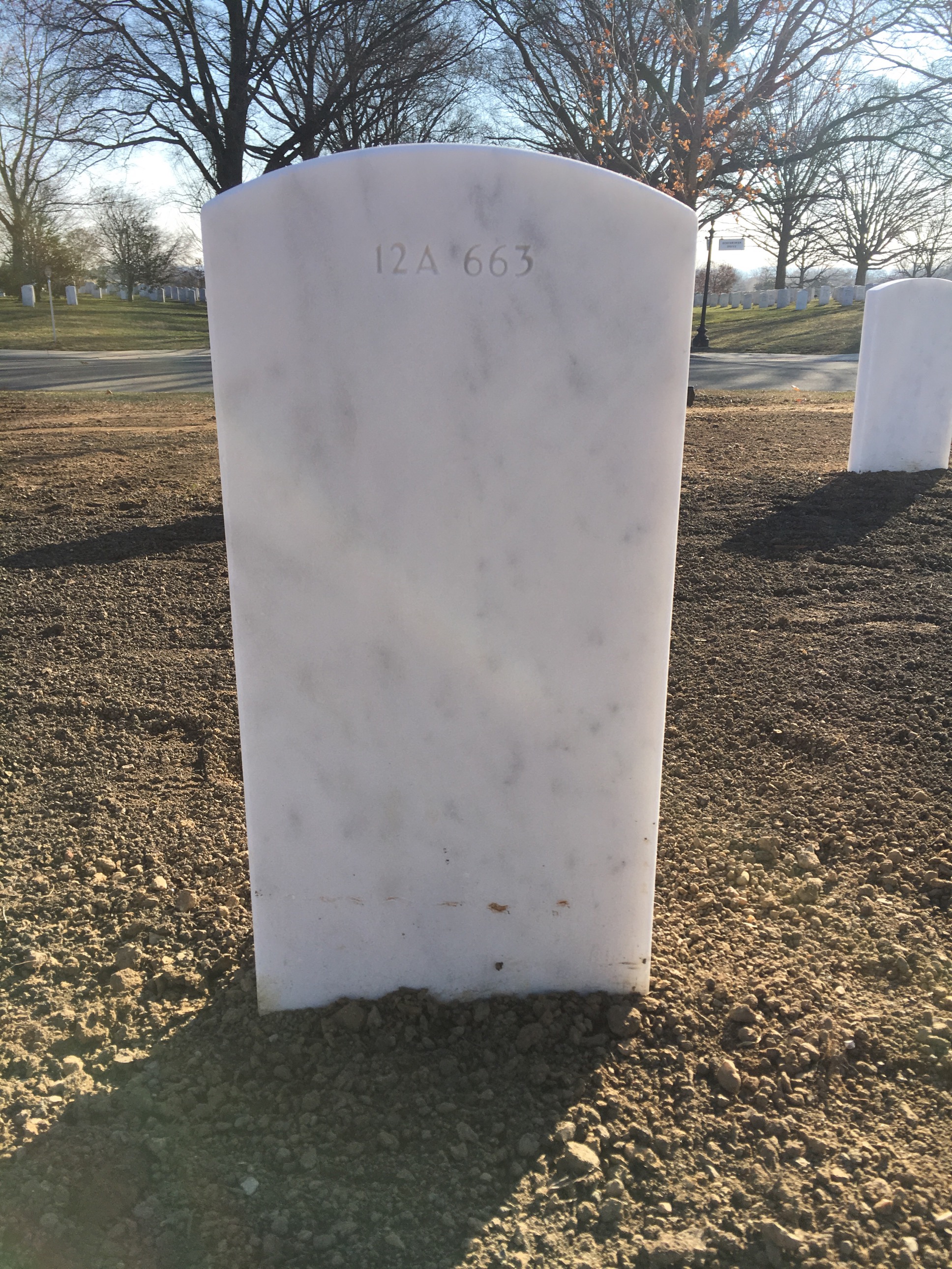 Back of headstone — Nicholas Babiak