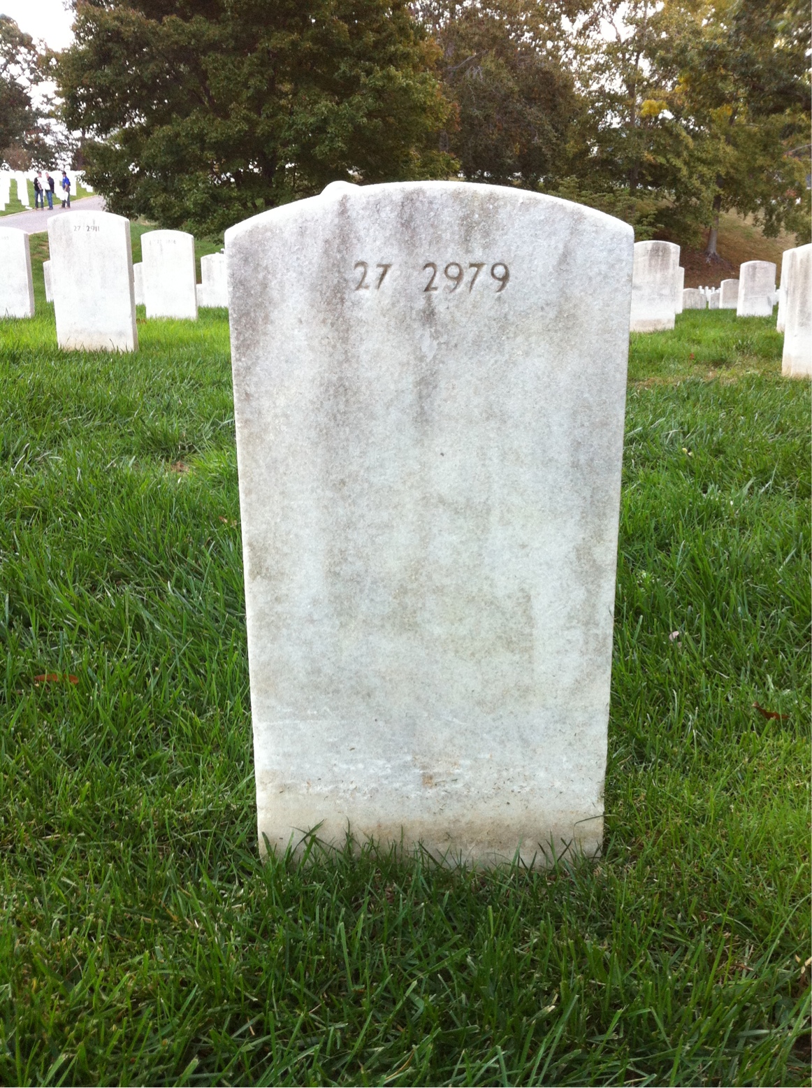Back of headstone — Jacob Anderson