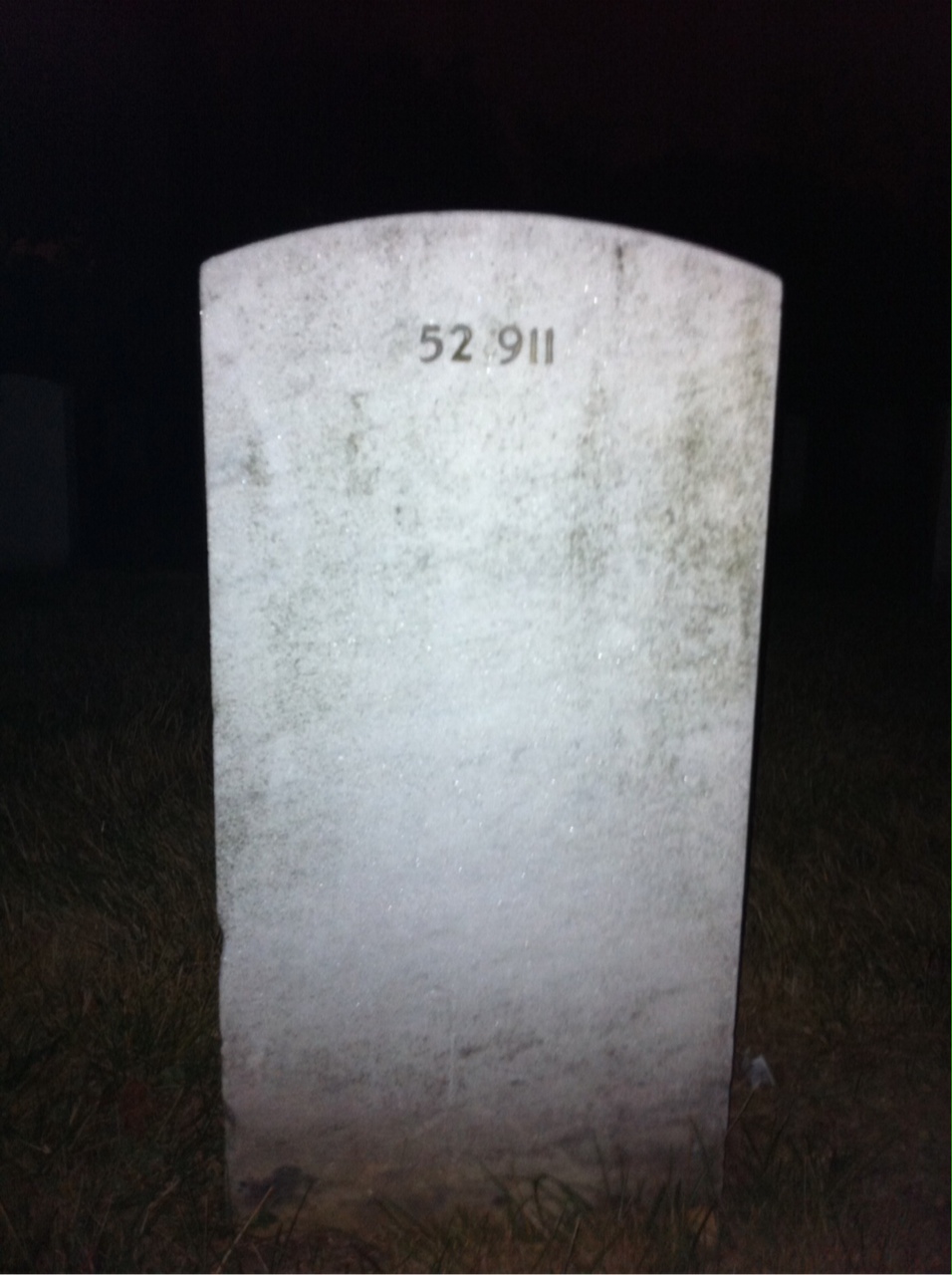 Back of headstone — Victor Bakanas