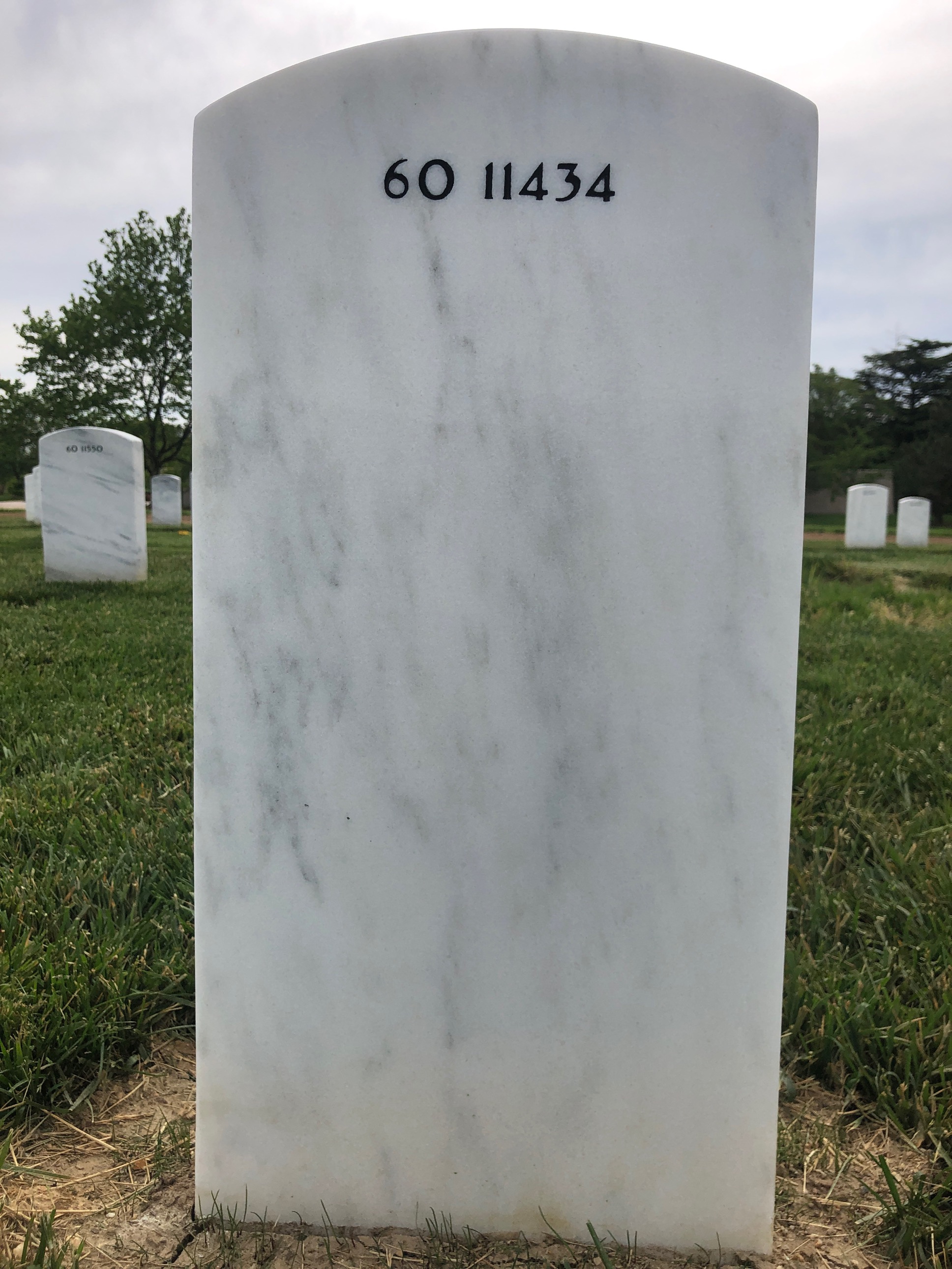 Back of headstone — Michael William Froede