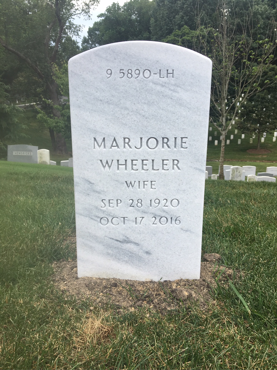 Back of headstone — John Kelley