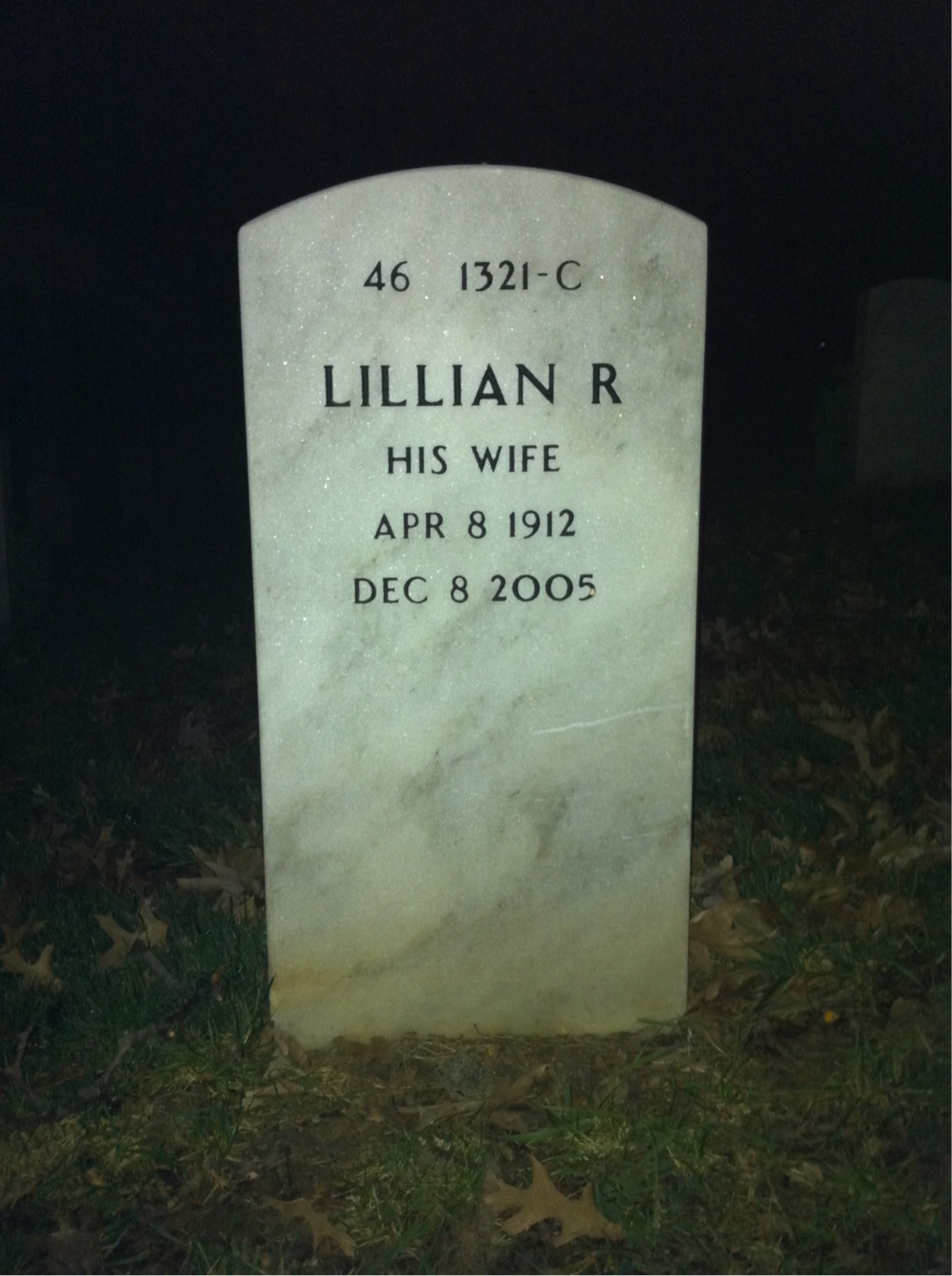 Back of headstone — James Eason