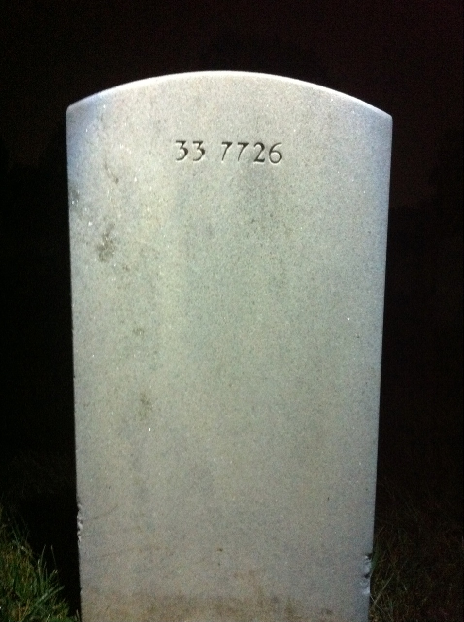 Headstone of Miles H Clark