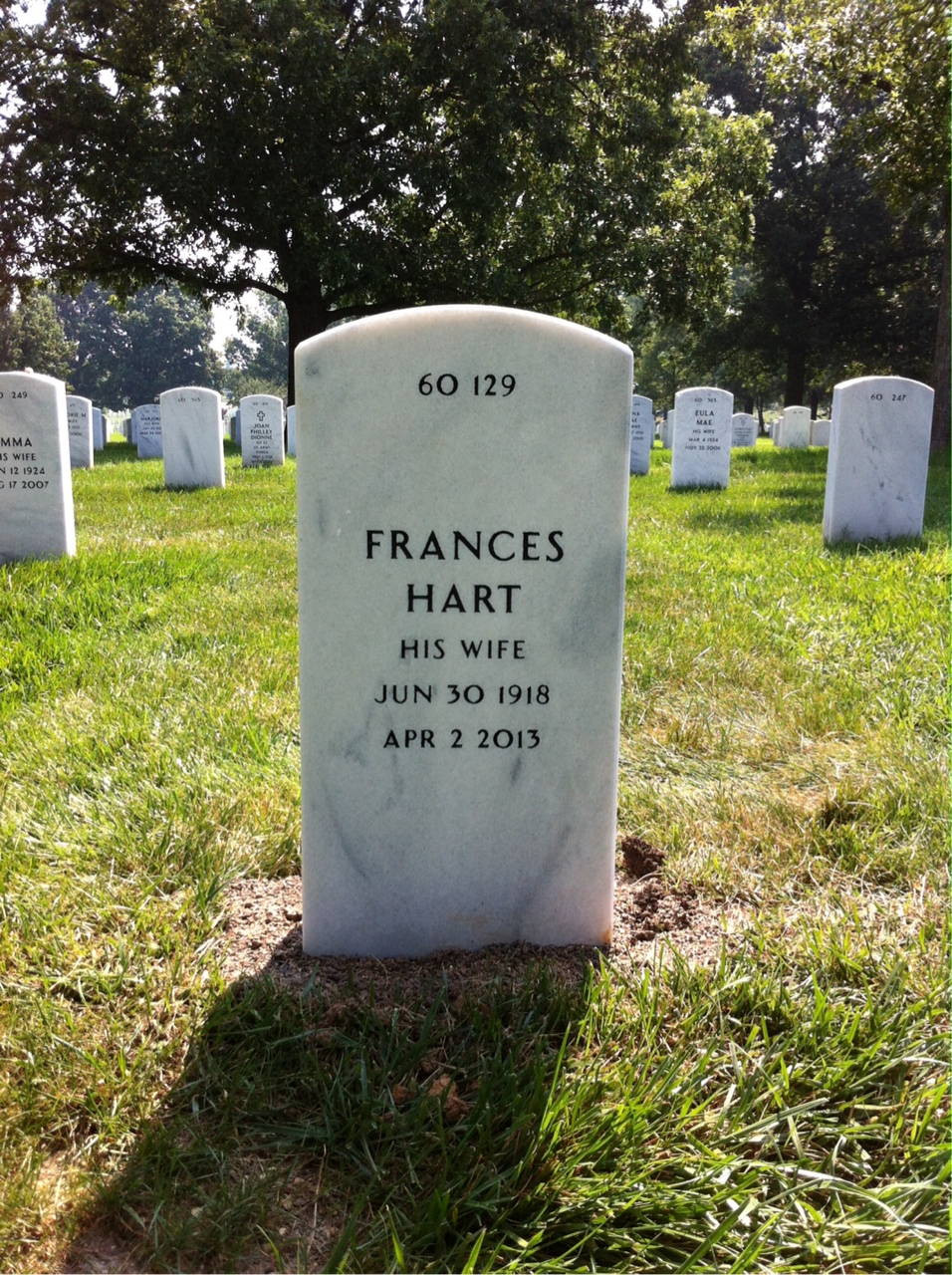 Back of headstone — Robert Owens