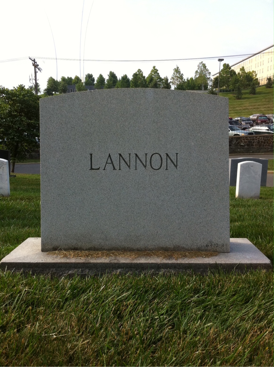 Headstone of James Lannon