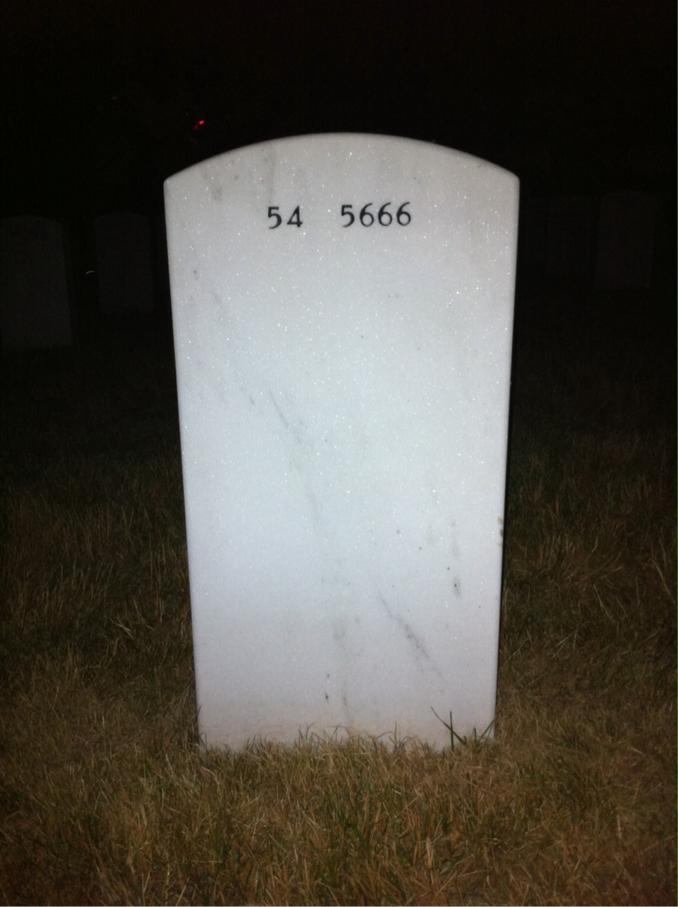 Back of headstone — Sylvester Rychlinski
