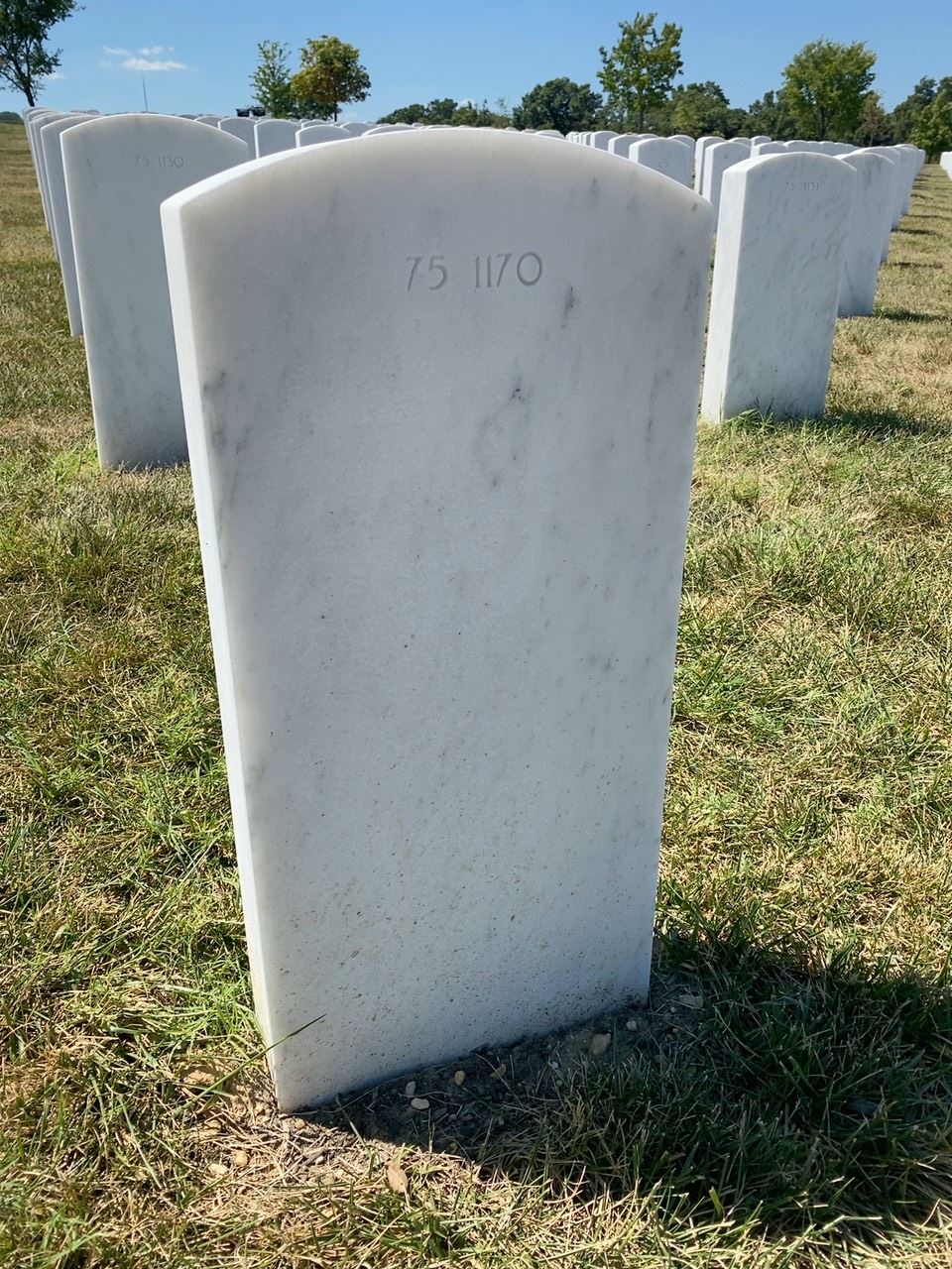 Back of headstone — Samuel Alderete