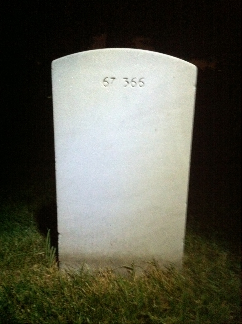 Back of headstone — Anthon S Wolosz
