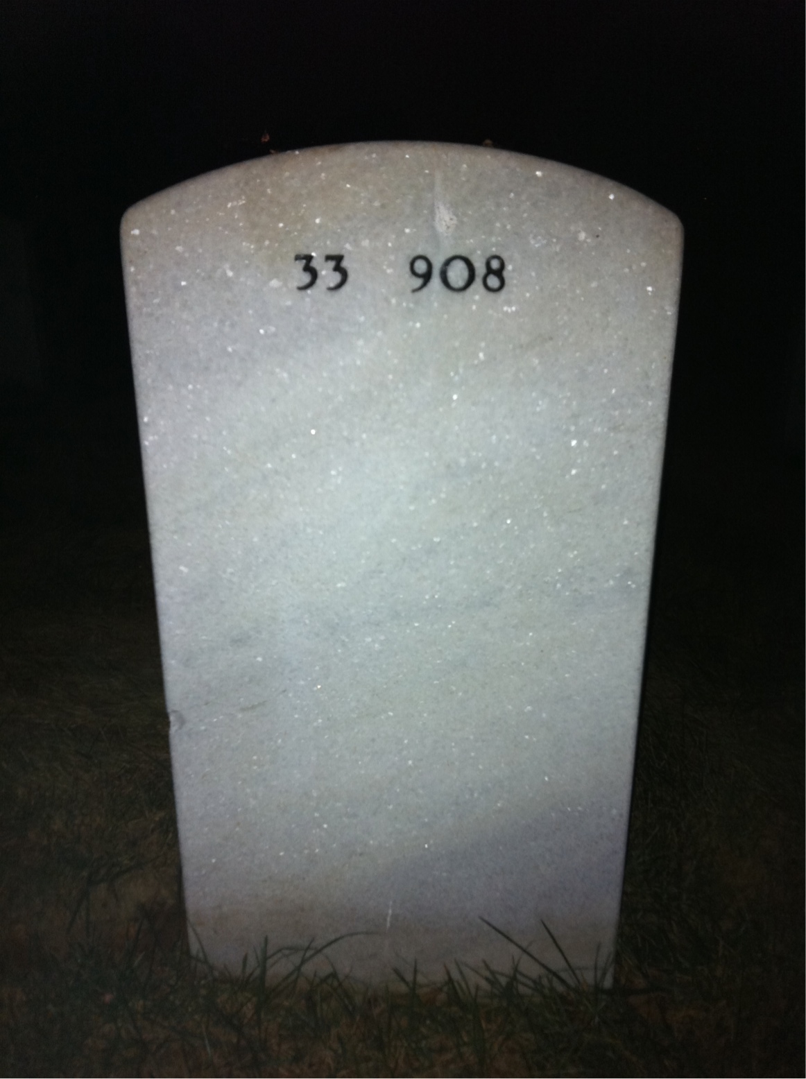 Back of headstone — Joseph Kurowski