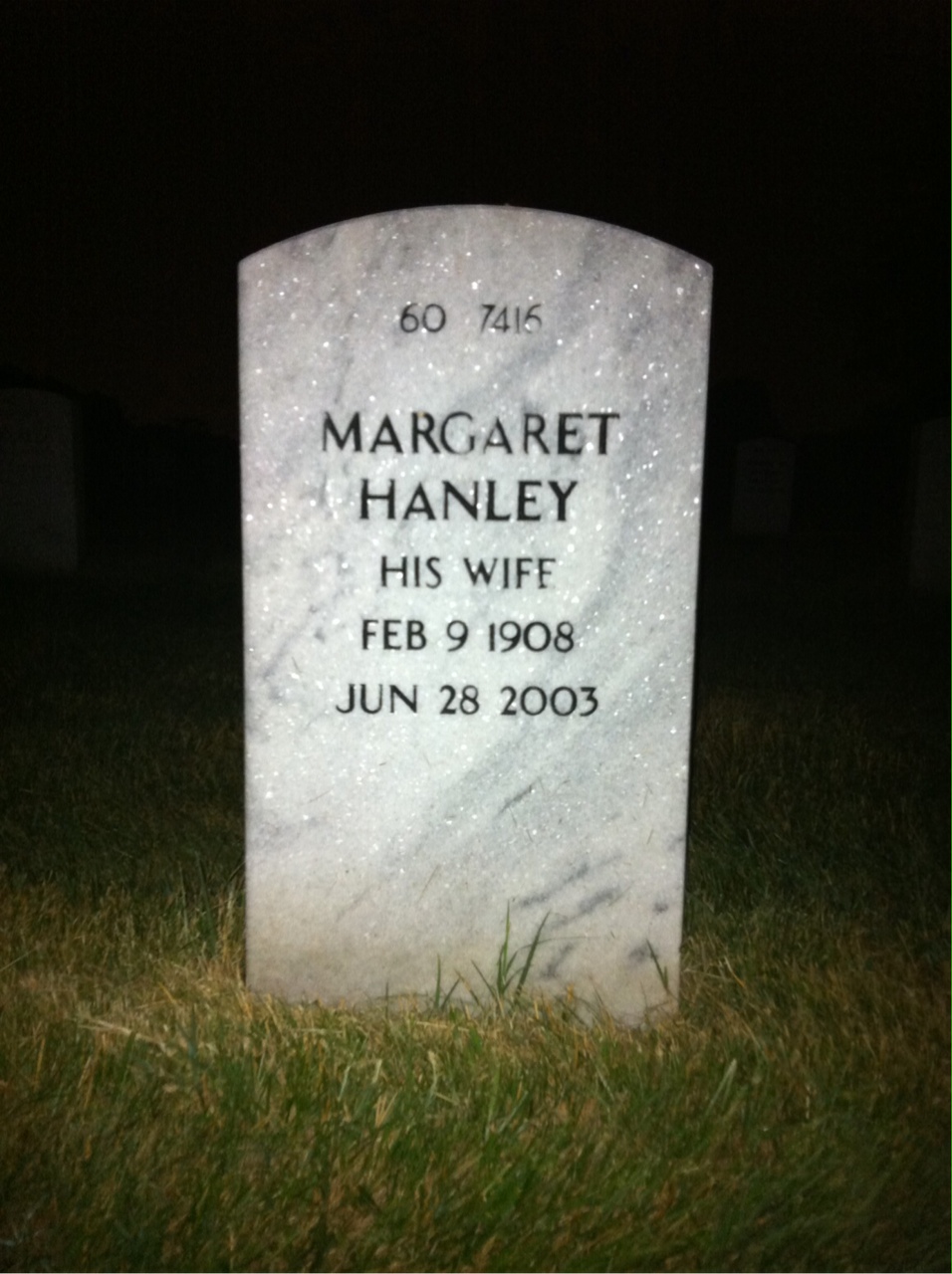 Back of headstone — Joseph Santoro
