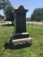 Minnie Baird — Headstone Back