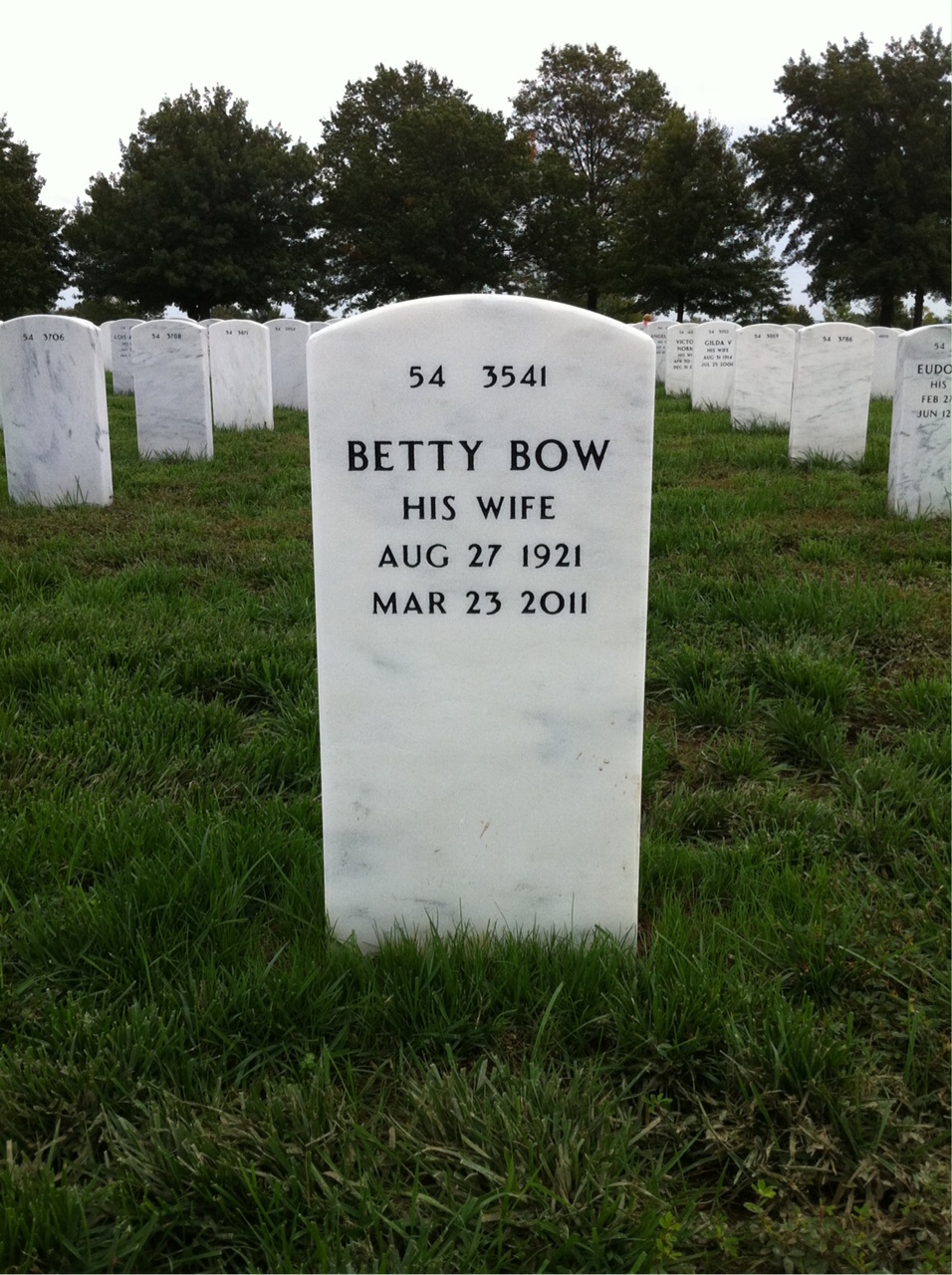 Back of headstone — Richard Madson