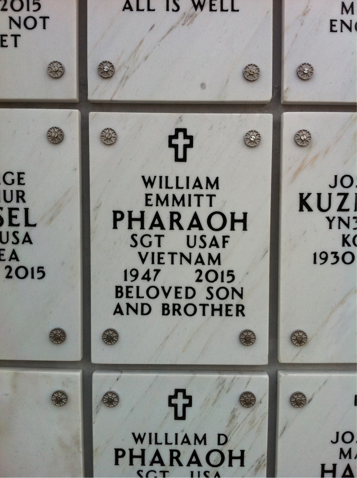 William E Pharaoh