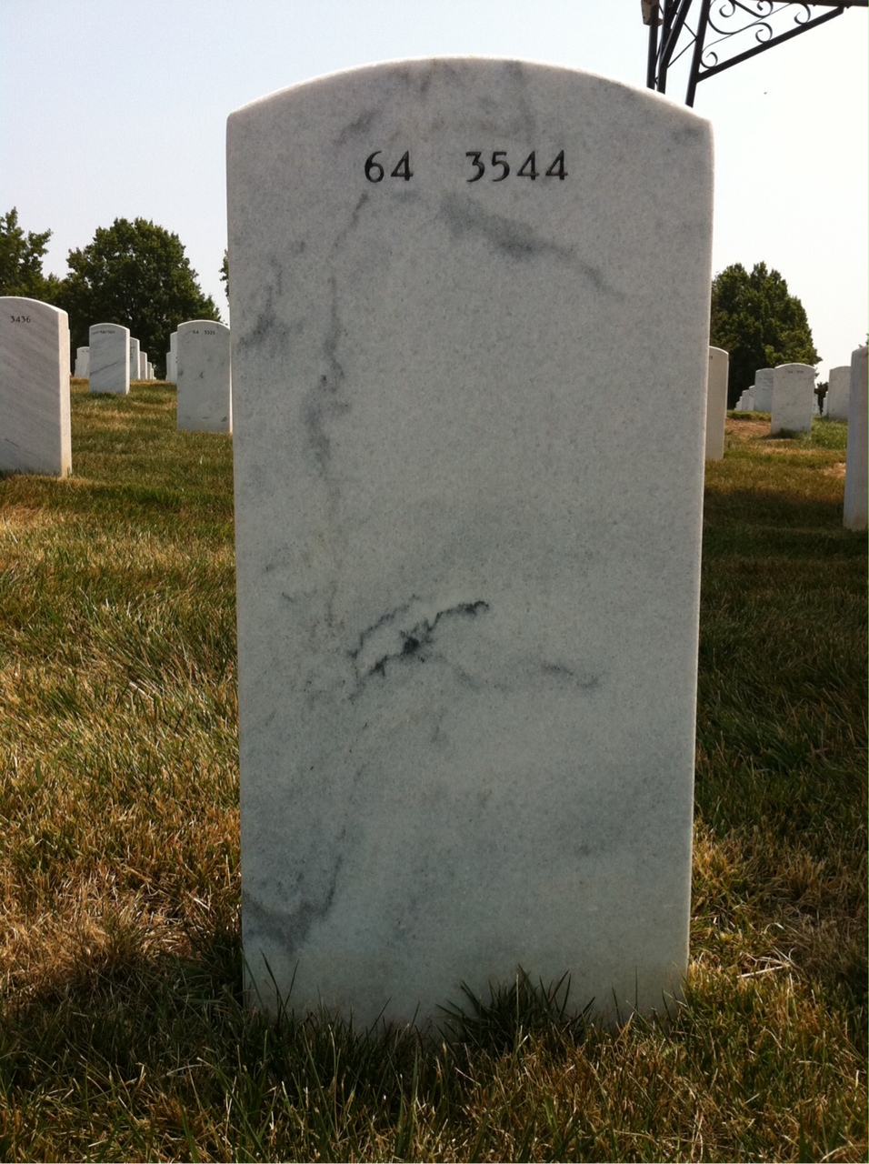 Back of headstone — Carlos Ceja