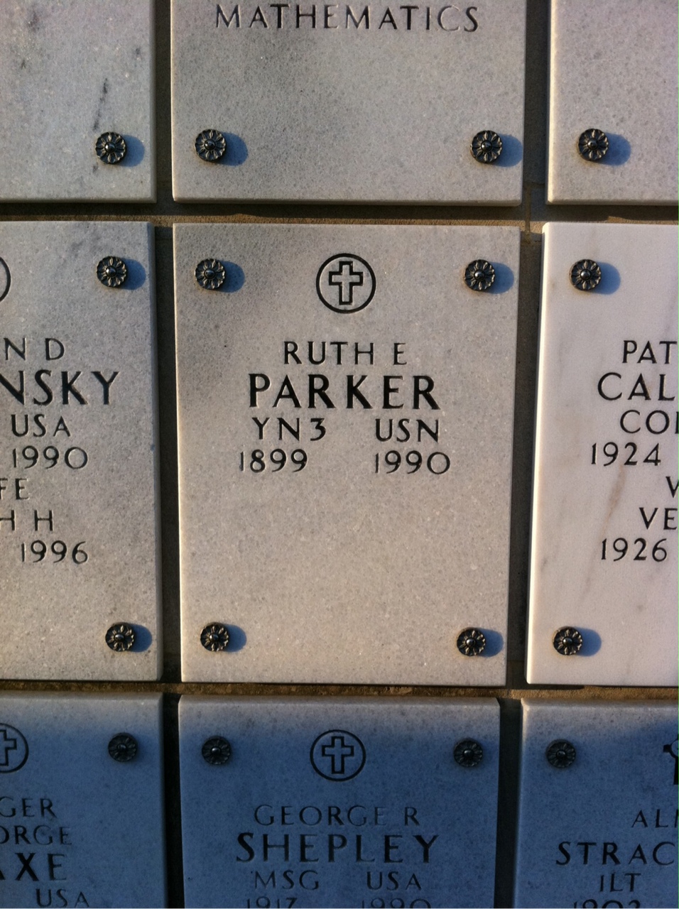 Ruth Evelyn Parker