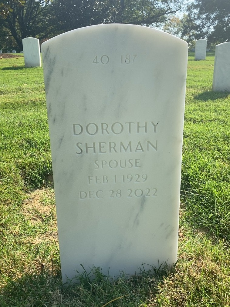 Back of headstone — James Vopni