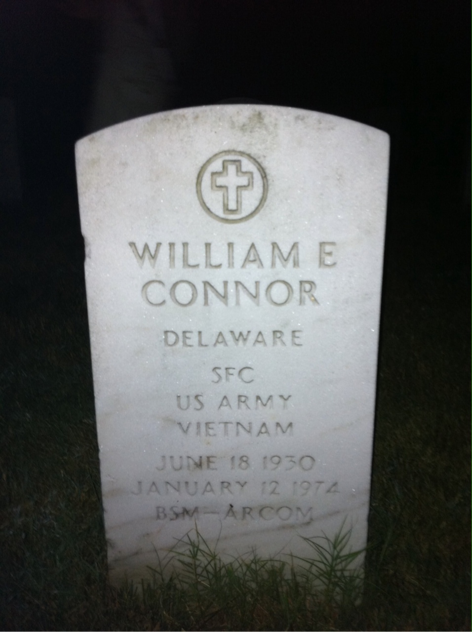Headstone of William Connor